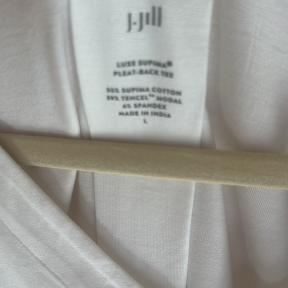 J. Jill Short Sleeve Tees - Yellow, White, Black - Picture 3 of 8